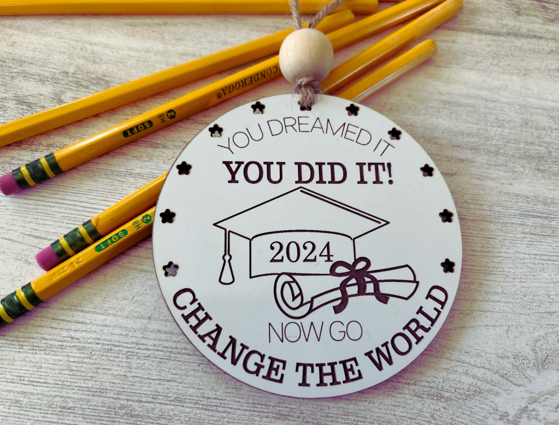 Personalized Graduation Ornament – You Dreamed It, You Did It