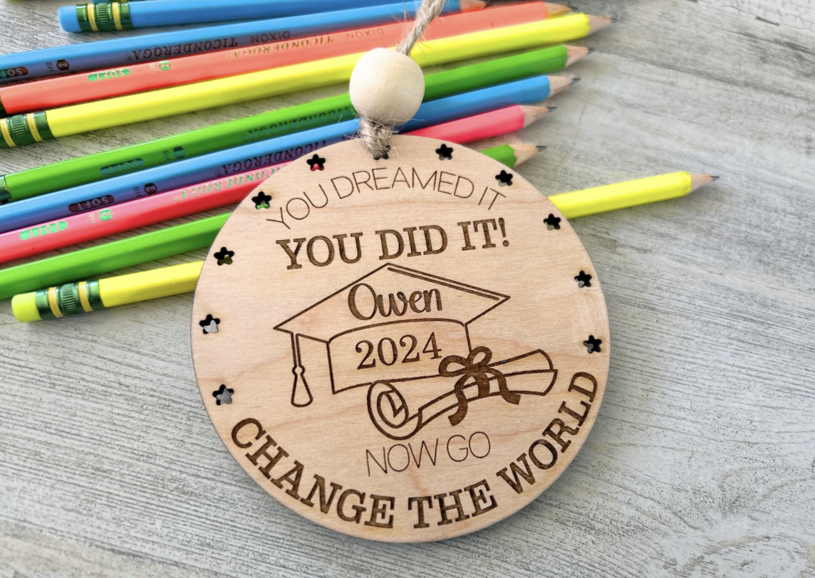 Personalized Graduation Ornament – You Dreamed It, You Did It