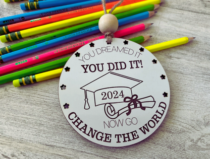 Personalized Graduation Ornament – You Dreamed It, You Did It