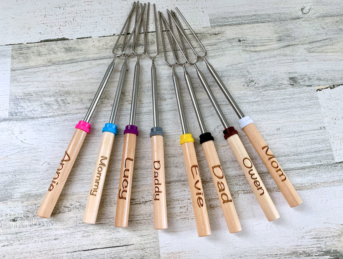 Personalized S'mores Roasting Stick