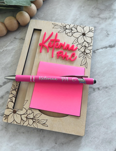 Flower Post-It Note Holder