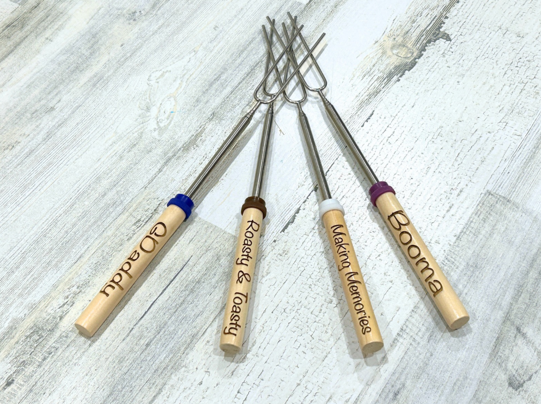 Personalized S'mores Roasting Stick