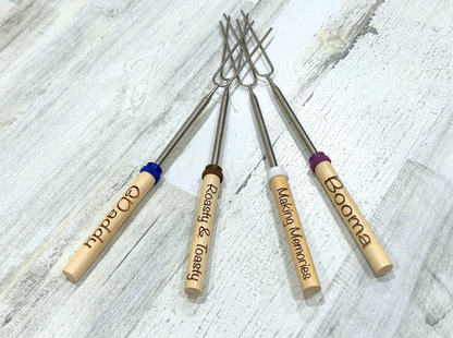 Personalized S'mores Roasting Stick