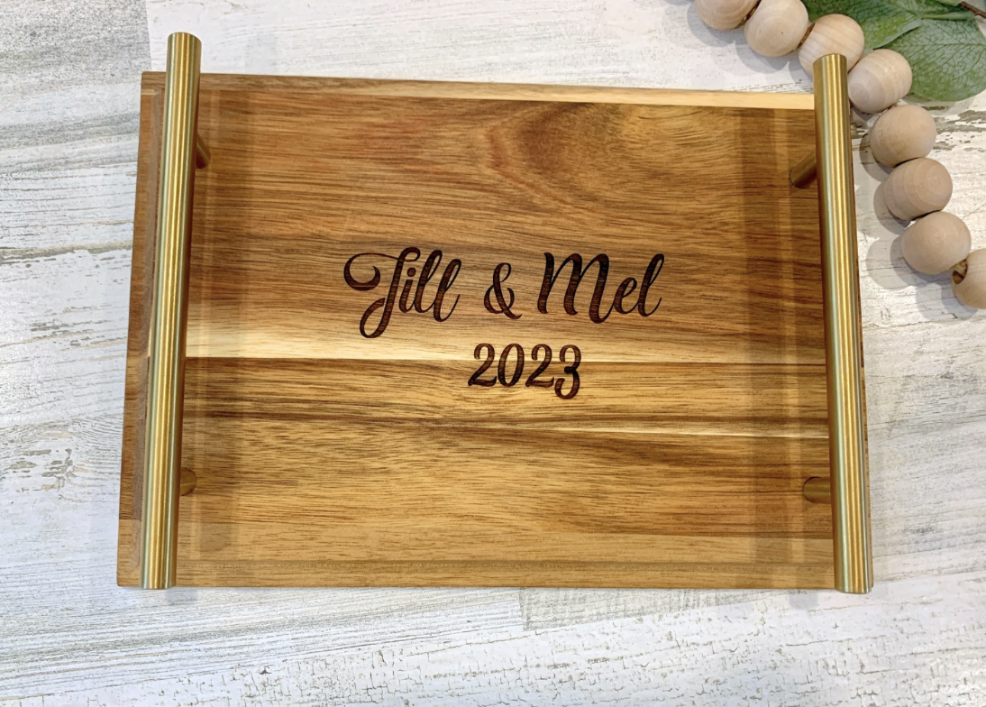 Custom Engraved Charcuterie Board