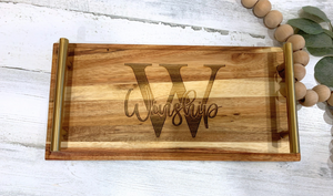 Custom Engraved Charcuterie Board