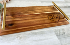 Custom Engraved Charcuterie Board