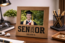 Load image into Gallery viewer, Personalized Leatherette Graduation Frame
