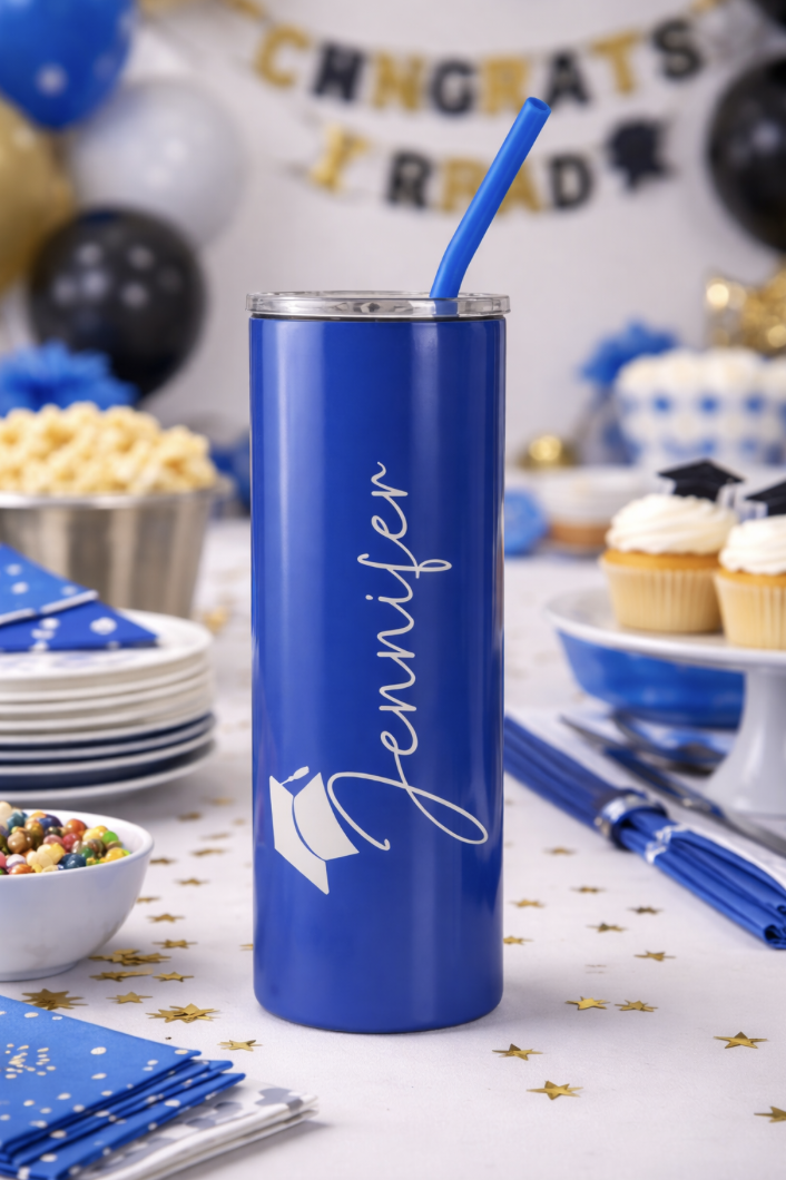 Personalized 20 ounce Skinny Tumbler