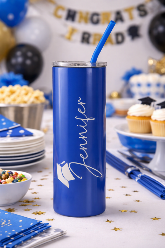 Personalized 20 ounce Skinny Tumbler