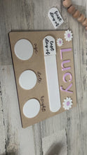 Load and play video in Gallery viewer, Personalized Flower School Sign
