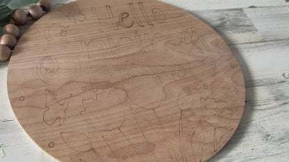 Hello Spring DIY Wood Sign Kit