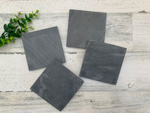 Load image into Gallery viewer, Custom Engraved Slate Coasters
