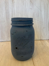 Load image into Gallery viewer, navy blue mason jar

