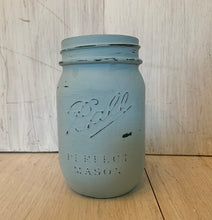 Load image into Gallery viewer, light blue mason jar
