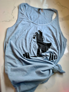 Workout wedding silhouette shirt | CrossFit shirt