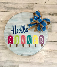 Load image into Gallery viewer, Hello Summer Sign
