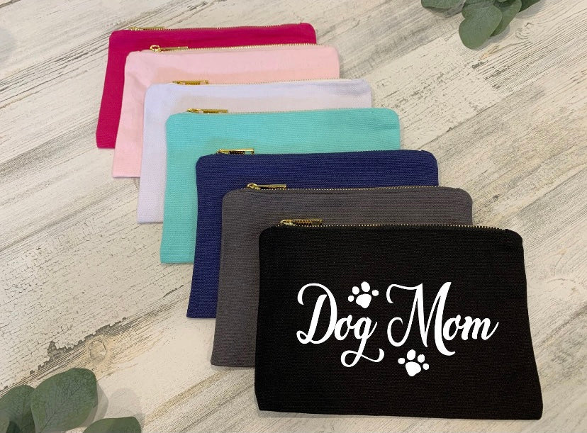 Dog Mom Cosmetic/make-up bags