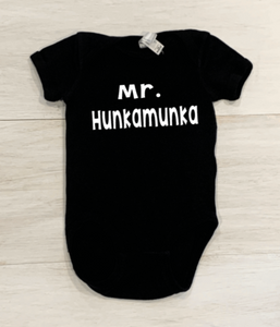 the words "Mr. Hunkamunka"