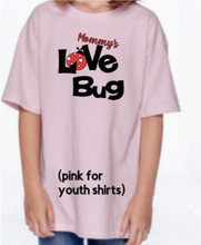 Load image into Gallery viewer, Mommy&#39;s Love Bug Kids Shirt | lady bug
