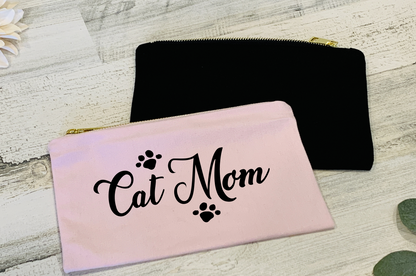 Cat Mom Cosmetic/make-up bags